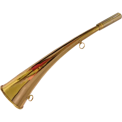 Jakthorn Mässing 31cm