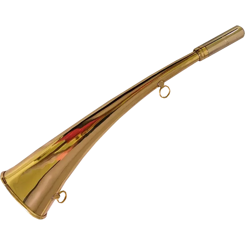 Jakthorn Mässing 31cm