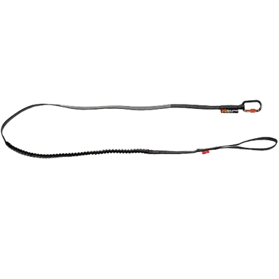 Non-stop Touring Bungee leash Black/grey