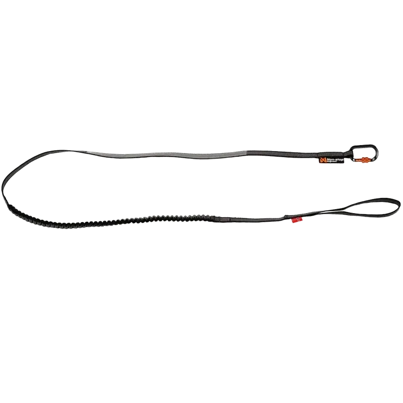 Non-stop Touring Bungee leash Black/grey
