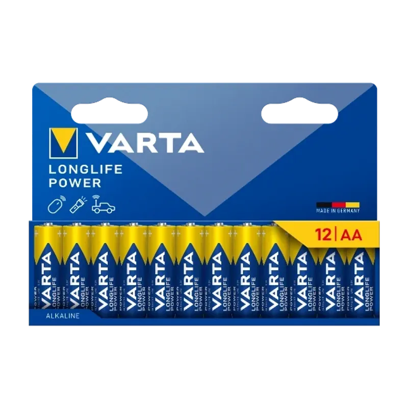Varta Longlife Power AA 12-pack