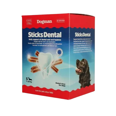 Dogman Sticks Dental S 28-pack