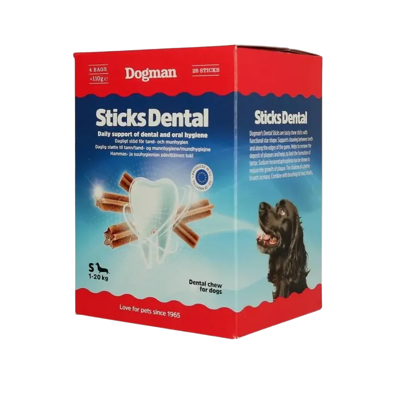 Dogman Sticks Dental S 28-pack