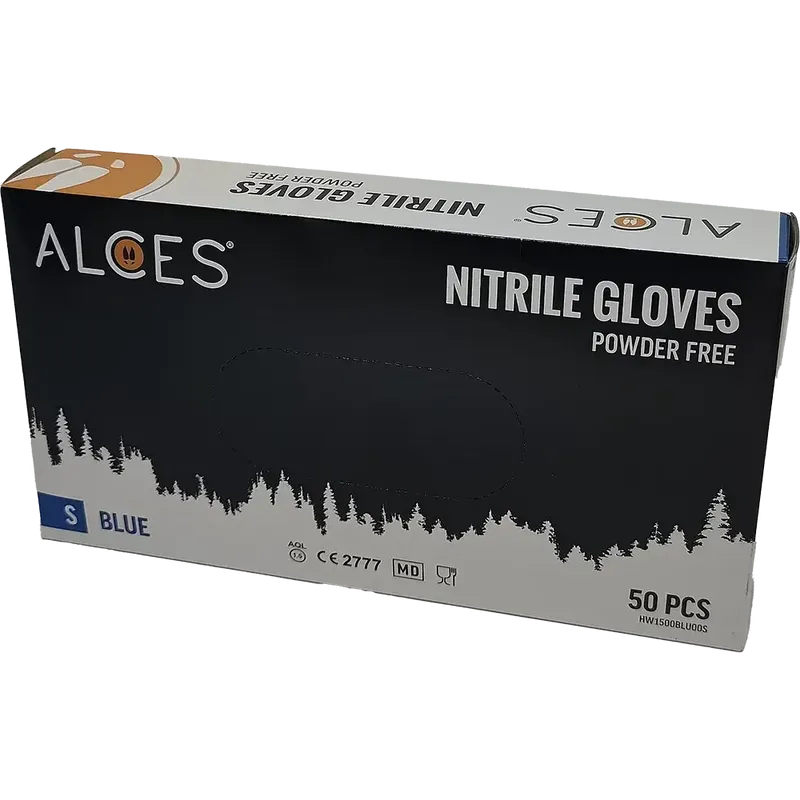 Alces Nitrilhandskar 50-pack Small
