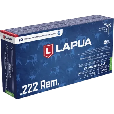 Lapua Naturalis 222REM