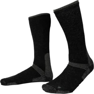 Haunter Merino Socks High Grey