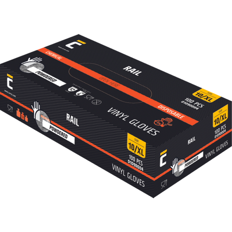 Cerva Vinylhandske Engångs opudrad 5863