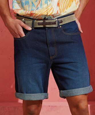 Denimshorts för män WB908