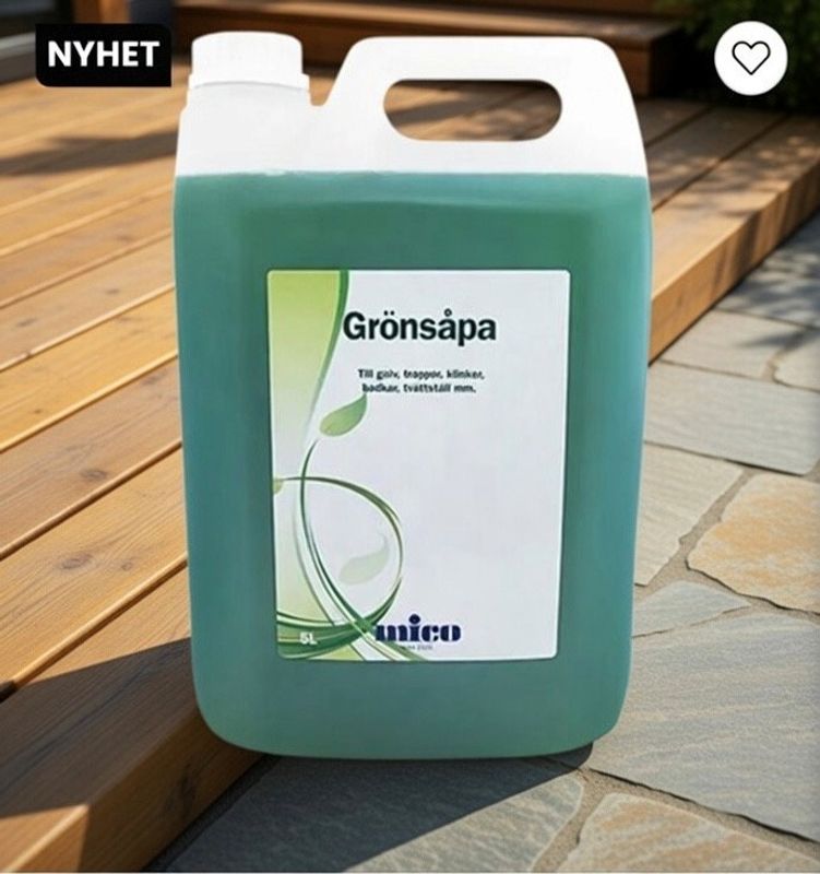 Grönsåpa 5 liter dunk