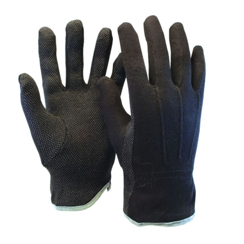 Protec® Bomullshandske PVC dots DA-14