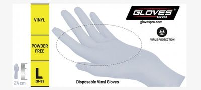 Gloves Pro Vinylhandske Engångs opudrad 5863