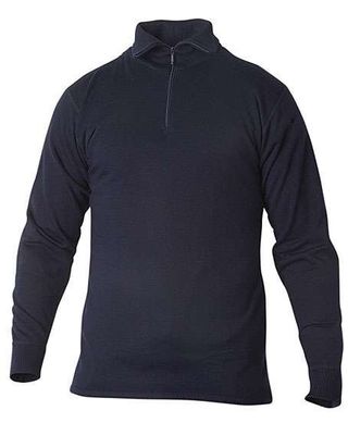 Top Swede 9737 Tröja Zip Merino Ullfrotté