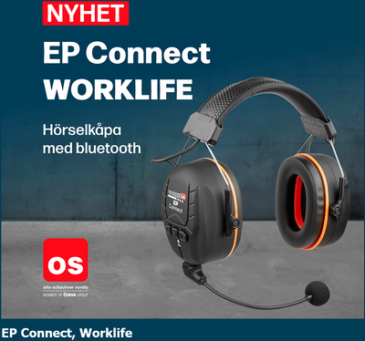 Worklife EP Connect hörselkåpa bluetooth 24440030