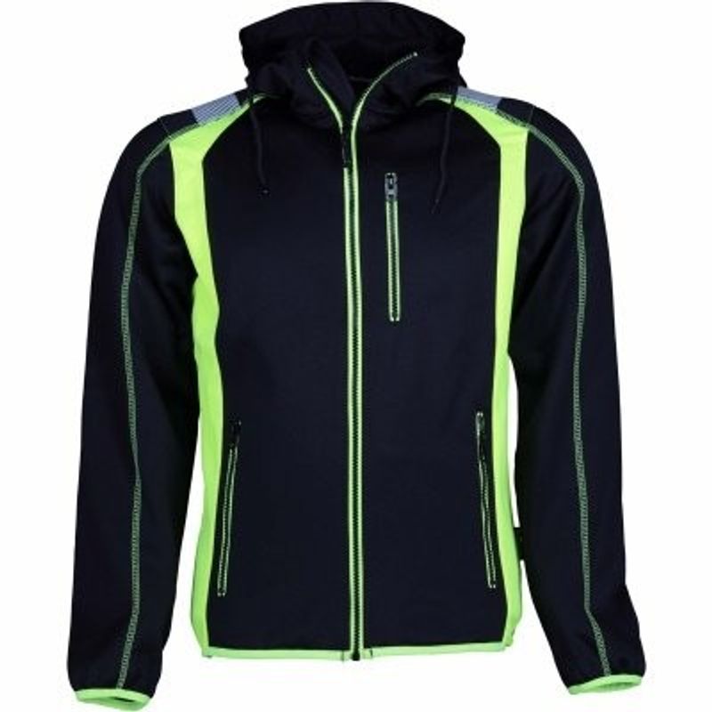 Top Swede hood fullzip förhöjd synbarhet 276