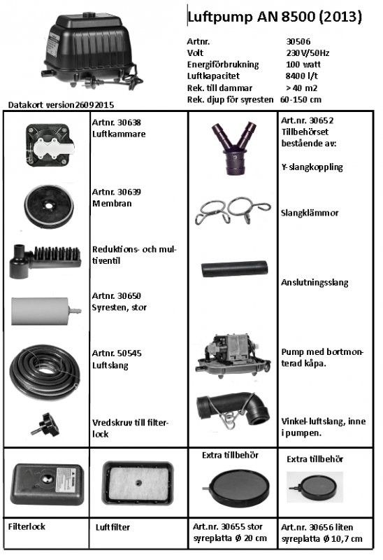 Luftpump 8500 Super