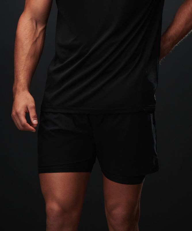 Men’s double-layer sports shorts TL615