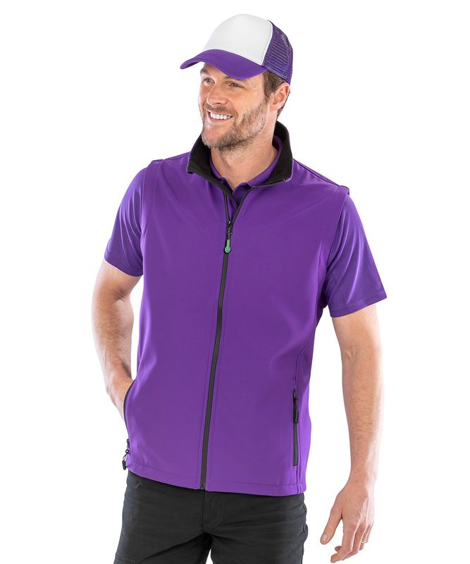 Väst softshell bodywarmer R232M