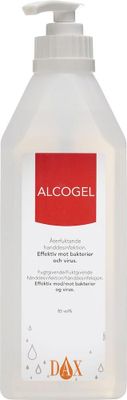 DAX Alcogel 85% 600ml pumpflaska