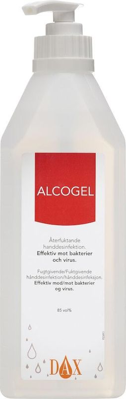 DAX Alcogel 85% 600ml pumpflaska