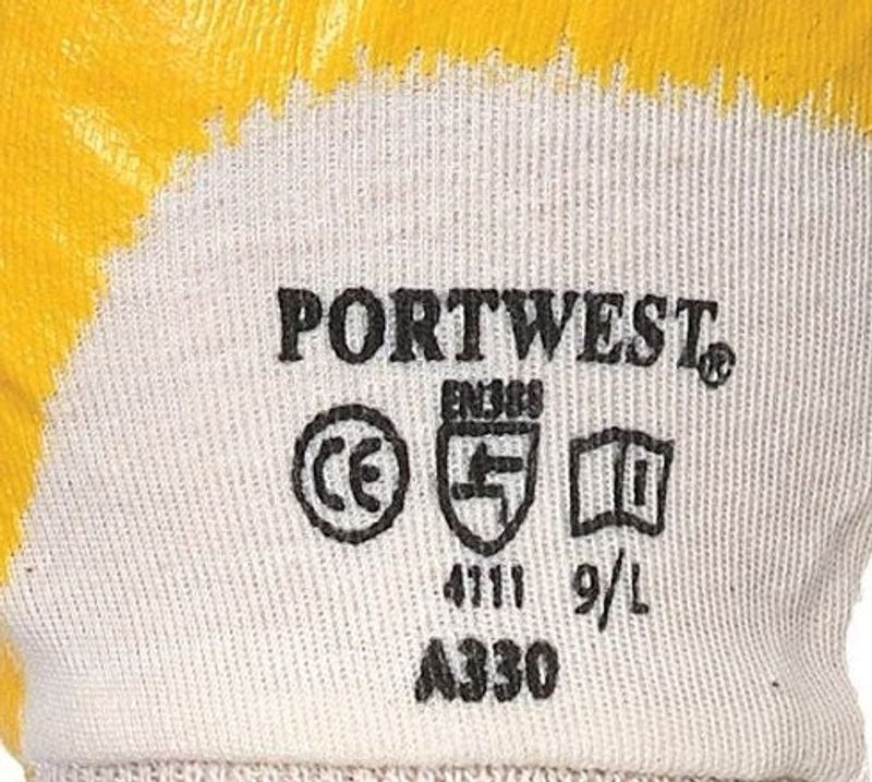 Portwest A330 Nitrilhandske heldoppad