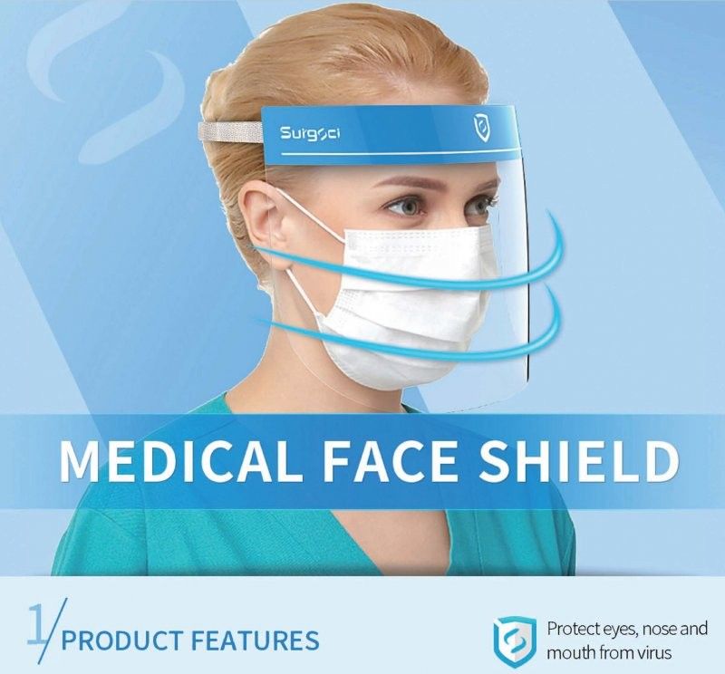 Face Shield Clear ansiktsvisir transparent
