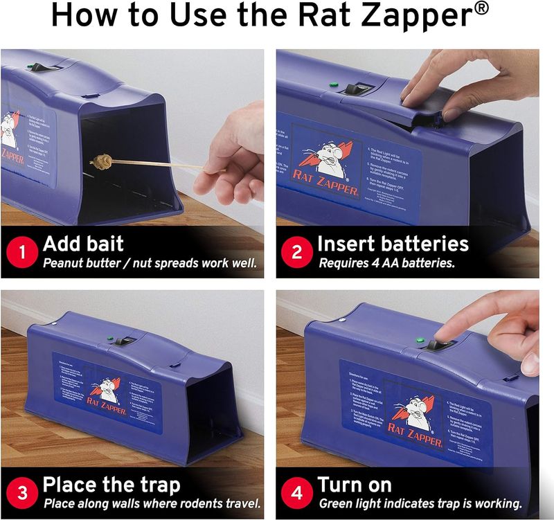 Victor Elektronisk råttfälla – Rat Zapper Classic