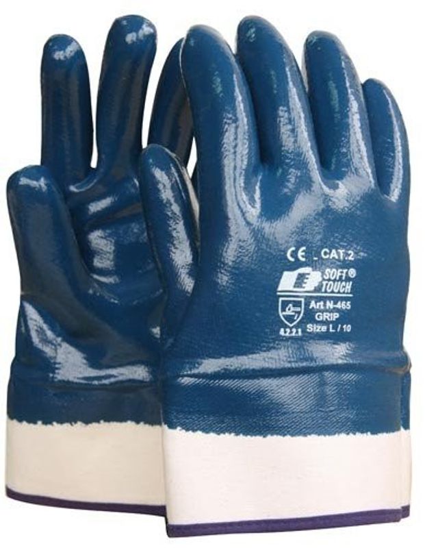 Soft Touch® Grip Nitrilhandske N-465