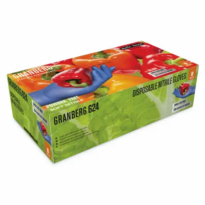 Granberg Nitrilhandske Engångs Magic Touch® puderfri 200-pack 114.624