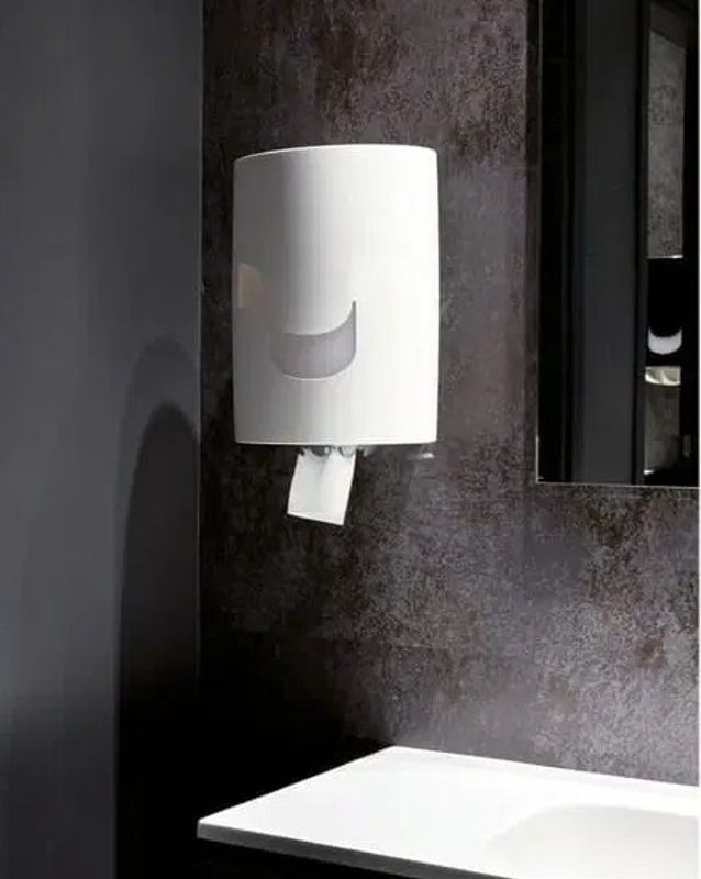 Duo vit Dispenser torkpapper Minitork & Mellantork