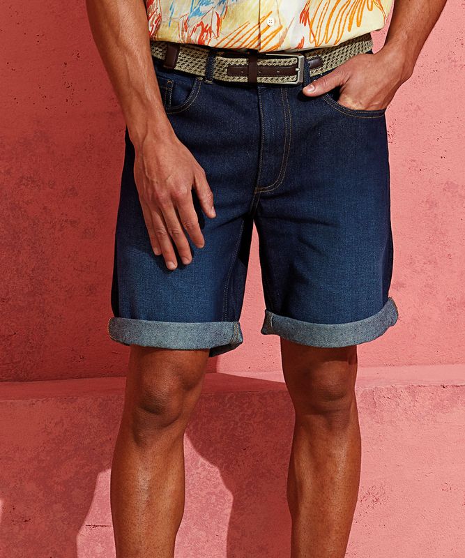 Denimshorts för män WB908