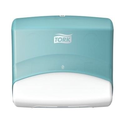 Tork Performance Dispenser Top-pak Vit/turkos