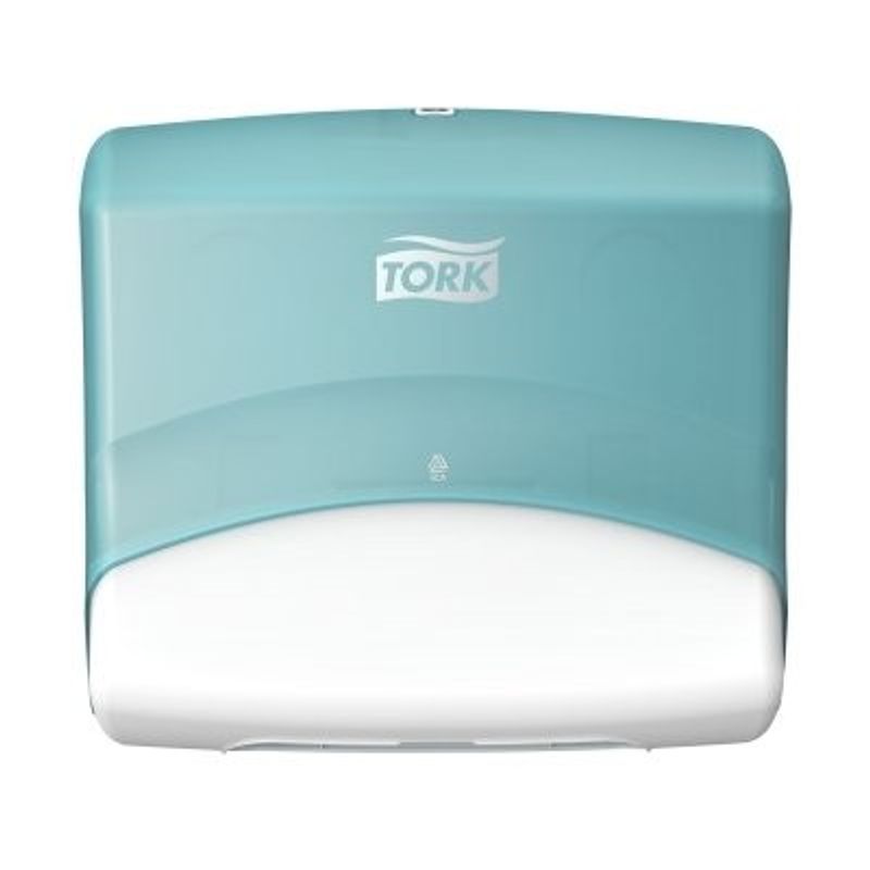 Tork Performance Dispenser Top-pak Vit/turkos