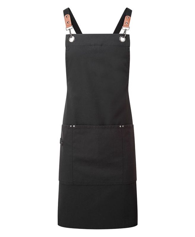 Clip ‘n’ Clasp cross-back bröstförkläde med korsrygg PR182