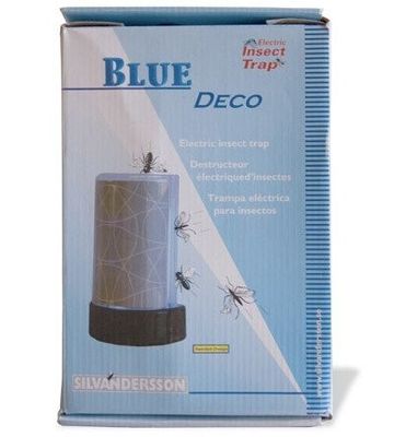 Blue Deco Elektrisk insektsfångare med utbytbar dekorfront