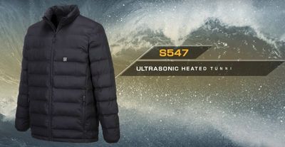 Portwest Ultrasonic uppvärmningsbar jacka svart S547