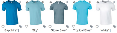 Softstyle™ ringspunnen t-shirt GD001
