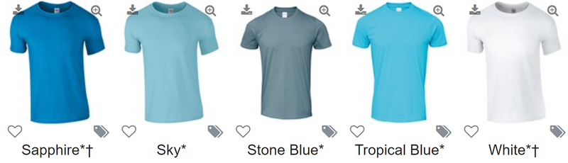 Softstyle™ ringspunnen t-shirt GD001
