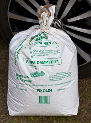 GolvFix Vaxspån 25 liter Dammbindare sop dammfritt