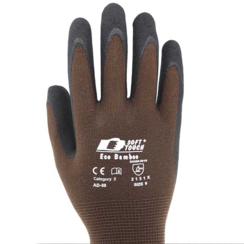 Soft Touch® Eco Bamboo montagehandske bambu AD-88