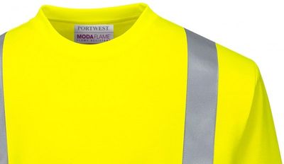 Portwest Hi-Vis Långärmad T-shirt - FR96