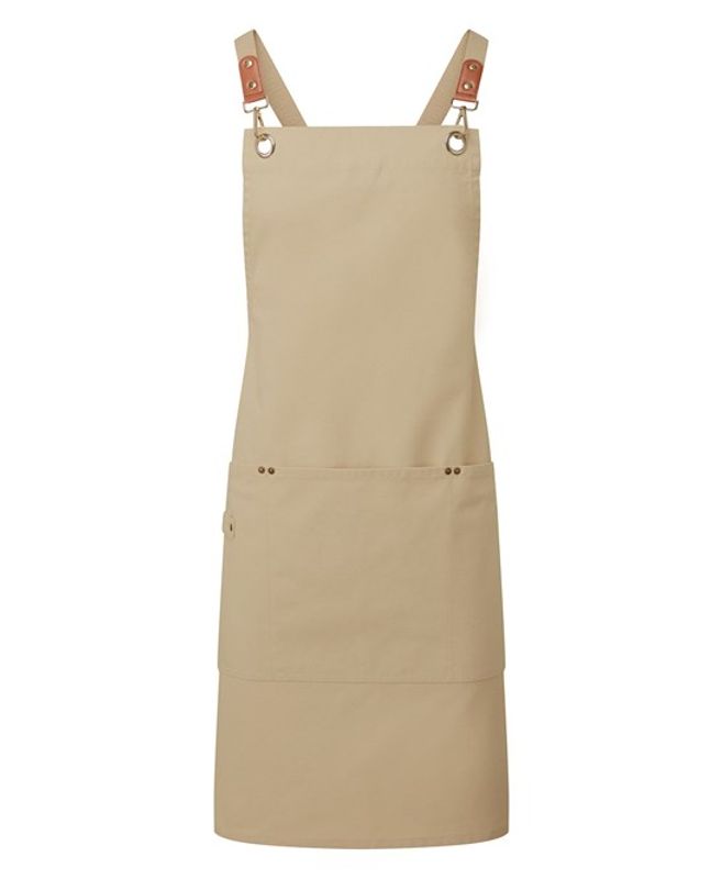 Clip ‘n’ Clasp cross-back bröstförkläde med korsrygg PR182