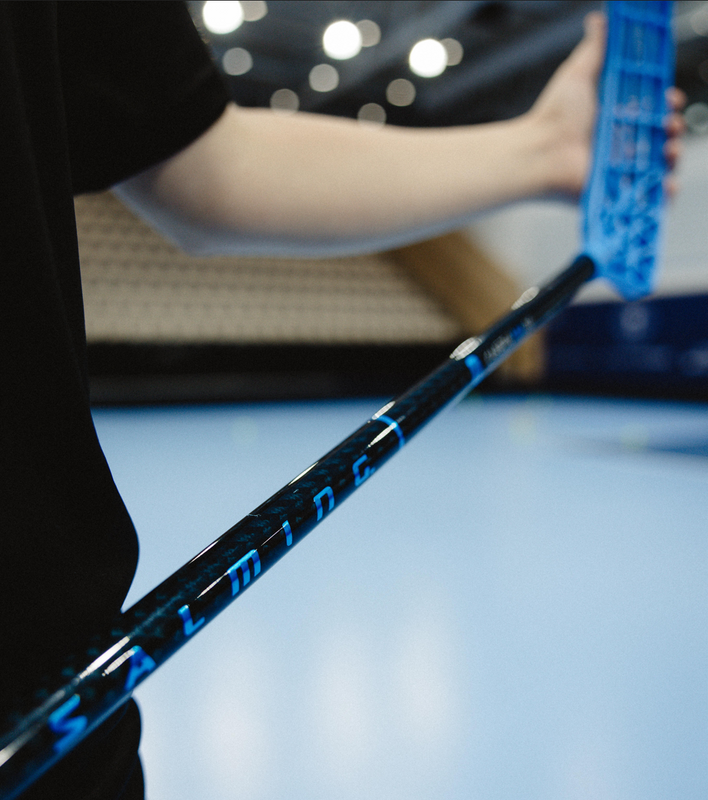 Salming innebandyklubba Q-Series Carbon Pro 2.0 LTD Trident Touch X F29