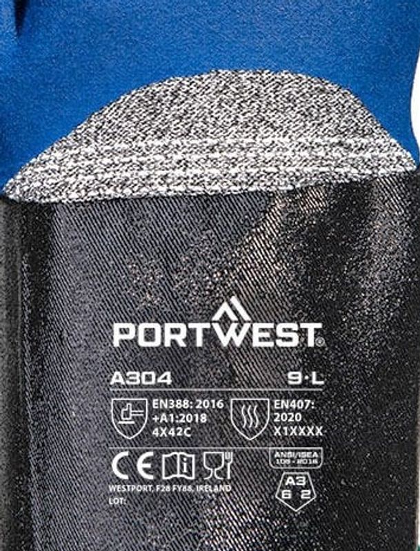 Portwest Grip C13 Nitrilfoamad handske manschett A304