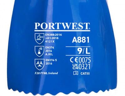 Portwest A881 Marine Ultra PVC Kemhandske
