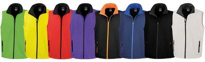 Väst softshell bodywarmer R232M