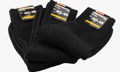 Work Wear Svart Sportsocka 7335