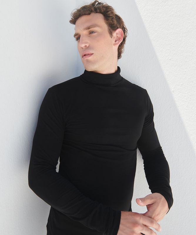 Feel Good svart Polo Tshirt SF125