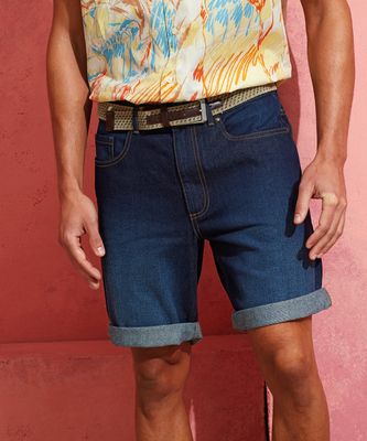 Denimshorts för män WB908