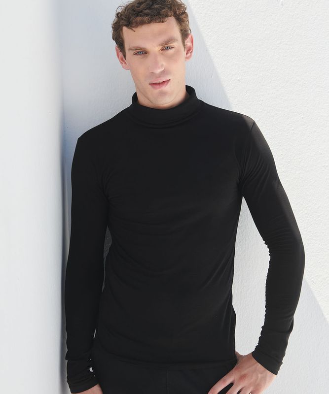 Feel Good svart Polo Tshirt SF125