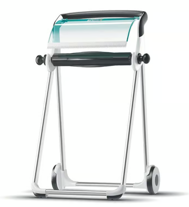 Tork W1 Golvställ Industritorkpapper Vit/Grön